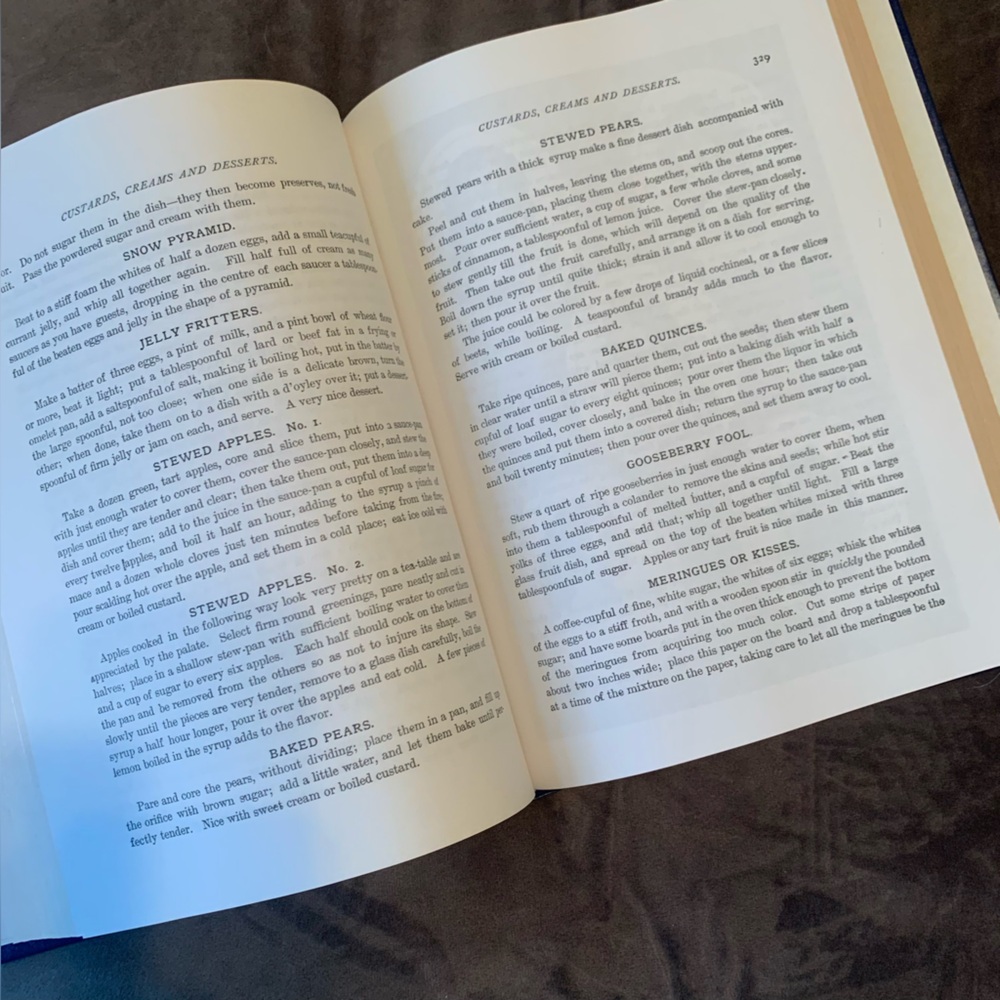 The Original White House Cook Book 1887 Edition Gillette Ziemann 1999 Hardcover - Picture 11 of 16